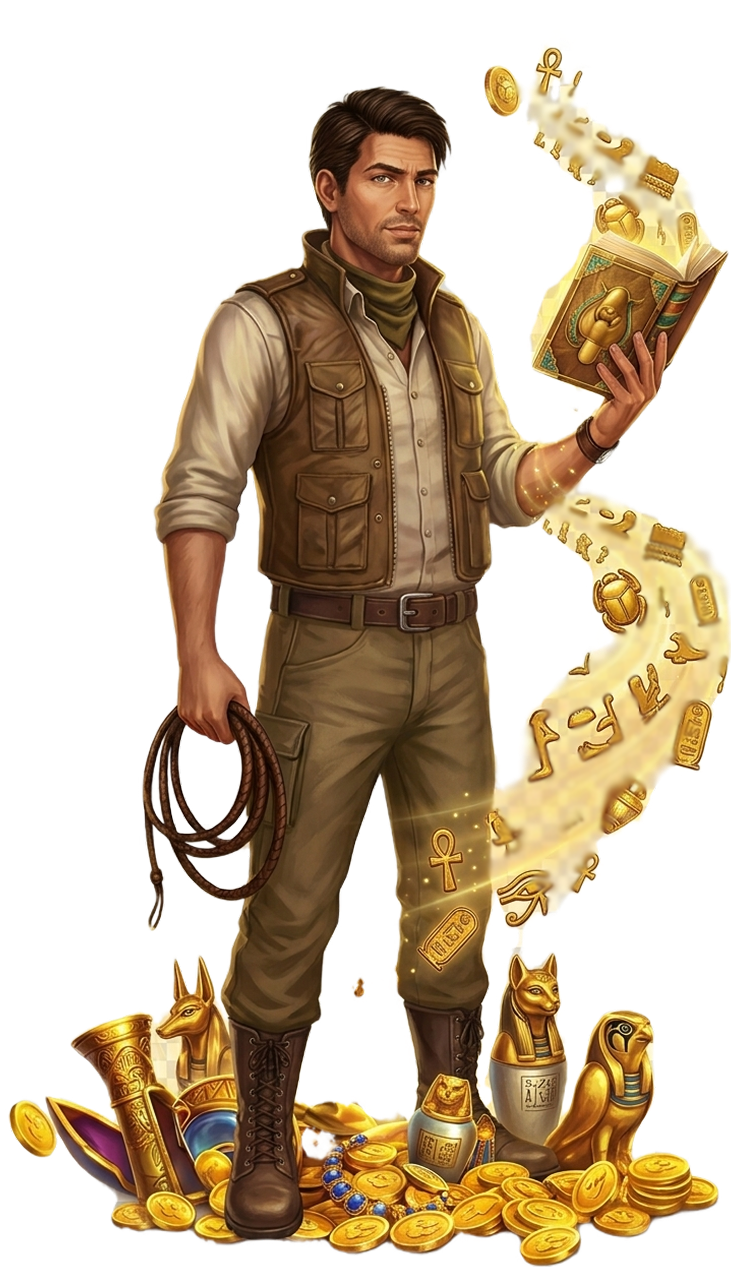 Book of the Dead slot-hero – Rich Wilde med den gamle Bog ved BlitzBet Danmark