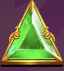 Grøn trekant symbol
