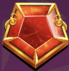 Rød juvel symbol